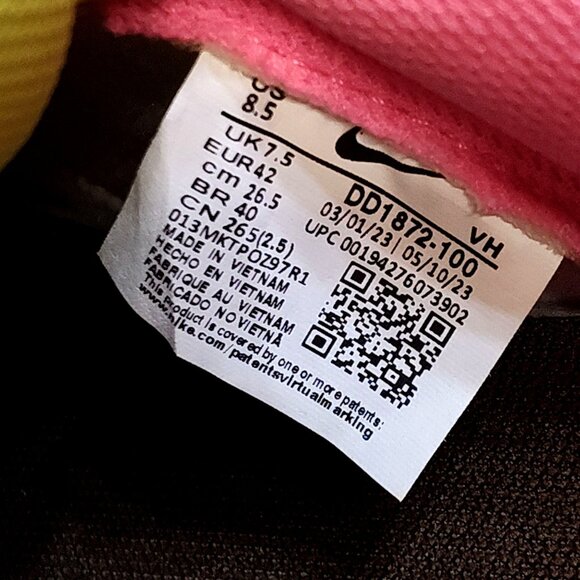 Nike Dunk Low SE Easter Candy Men 8.5 WMNS 10 Multi-Color DD1872-100 Wore Twice! - Picture 12 of 12